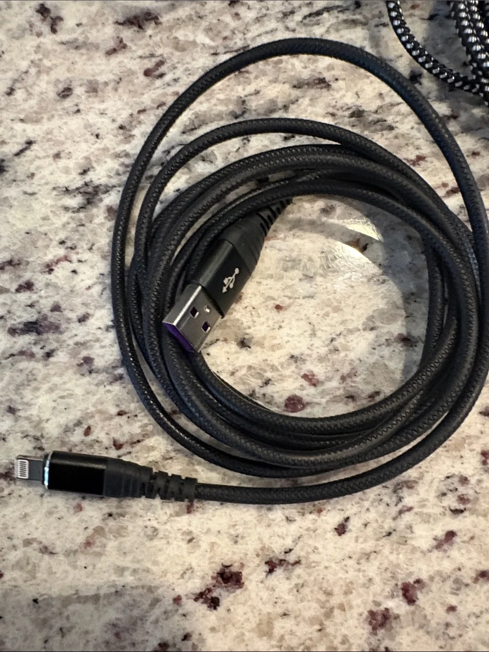 Braided USB Charging Cables - Black